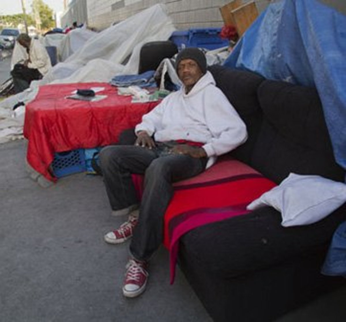 Skid Row Homeless