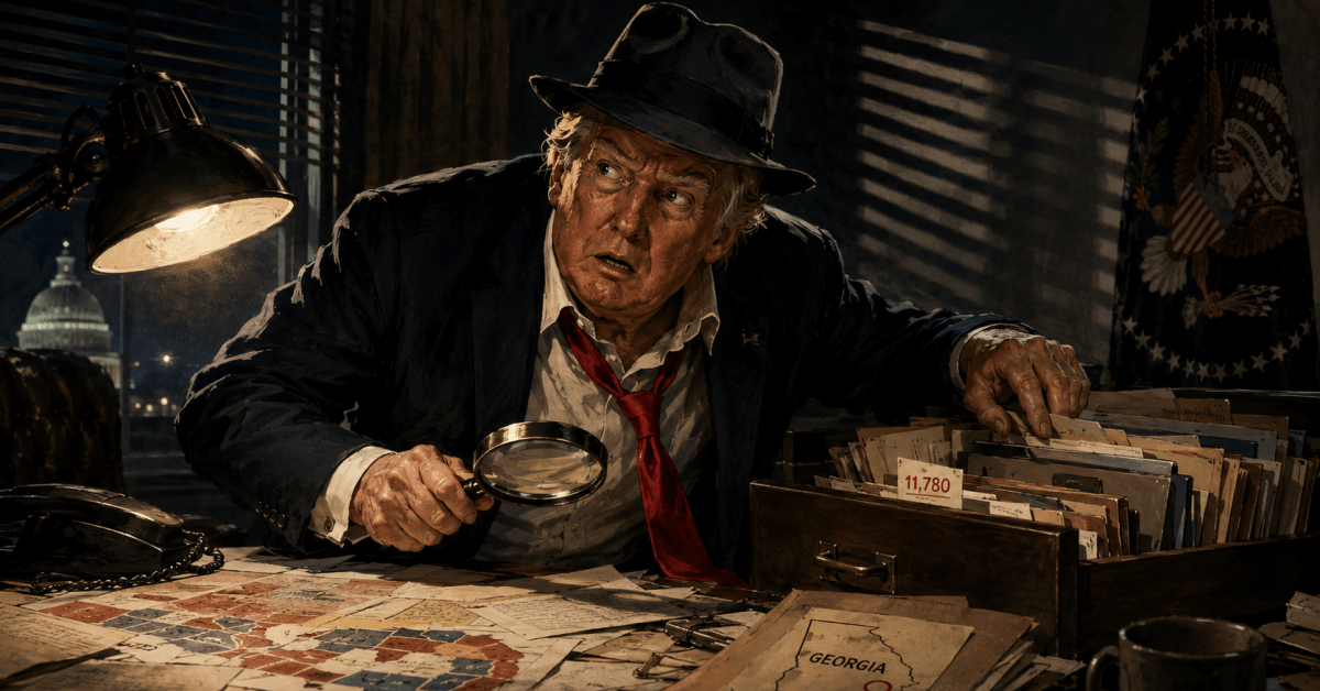 From “11,780 Votes” to Trump’s 2026 Election Power Grab