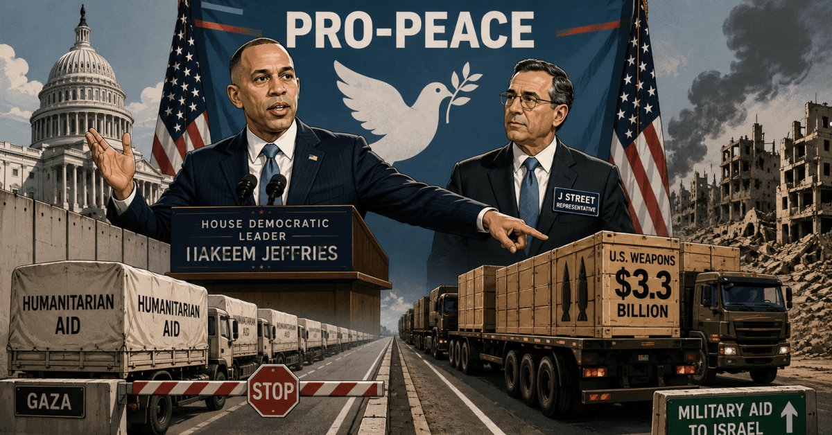 J Street’s “Pro-Peace” Cover for Arming Israel