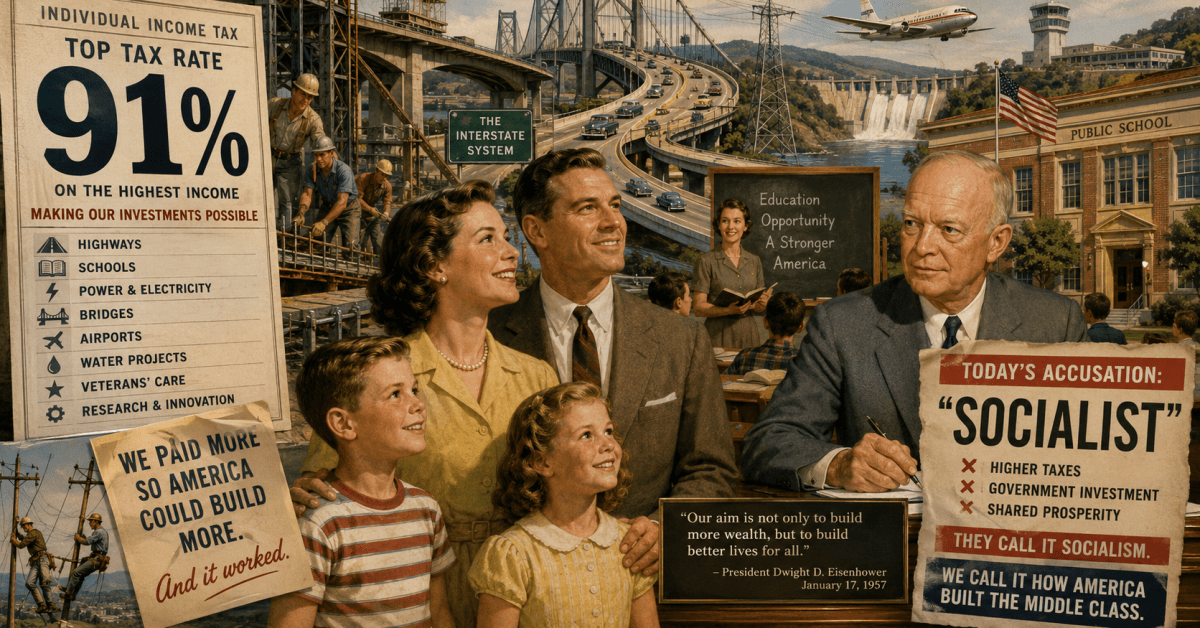 If Scandinavia Is Socialist, What Was Eisenhower's America?