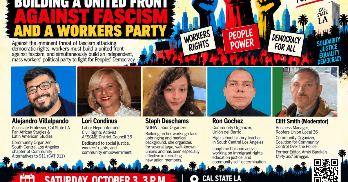 Beyond Resistance: Can Workers Build a United Front Against Fascism?