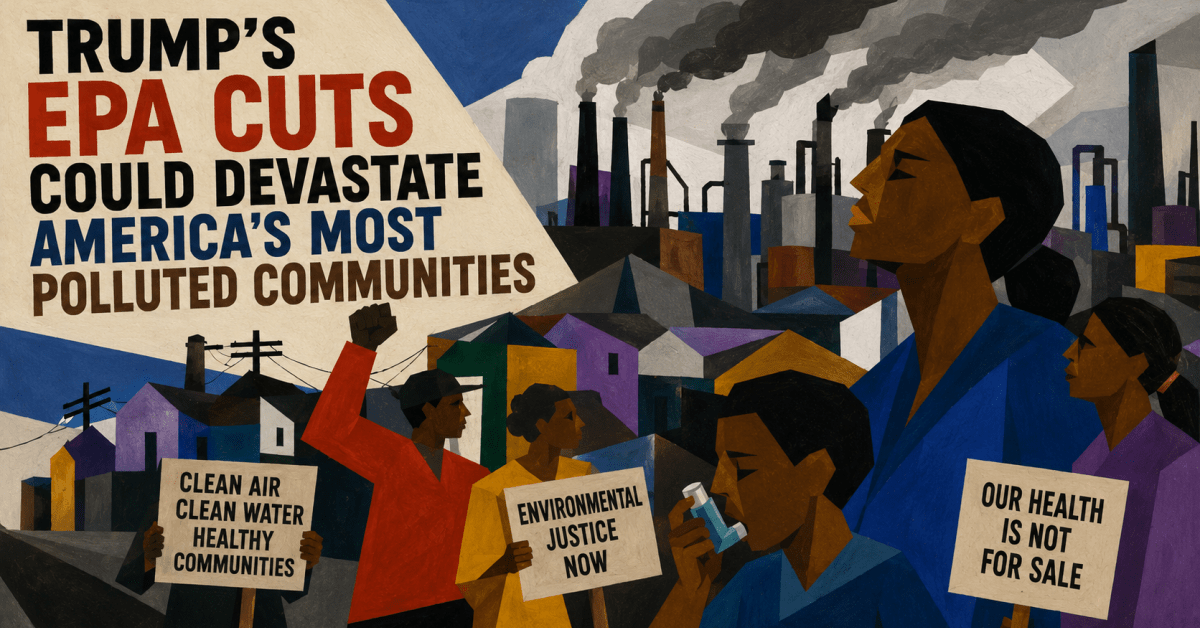 Trump’s EPA Cuts Could Devastate America’s Most Polluted Communities