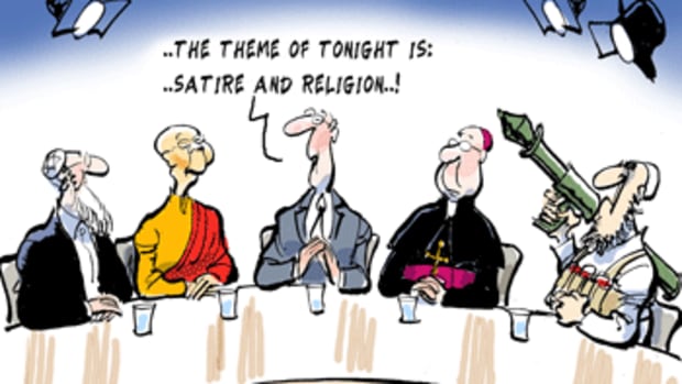 religion and satire