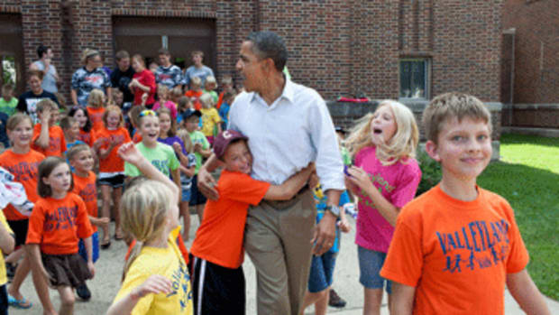 obama school children