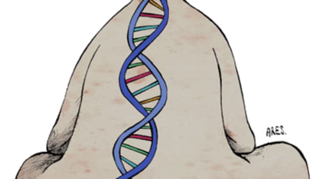 woman dna