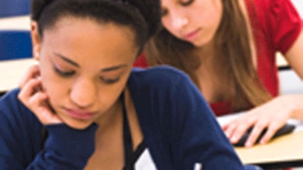 Female Students Girls Studying