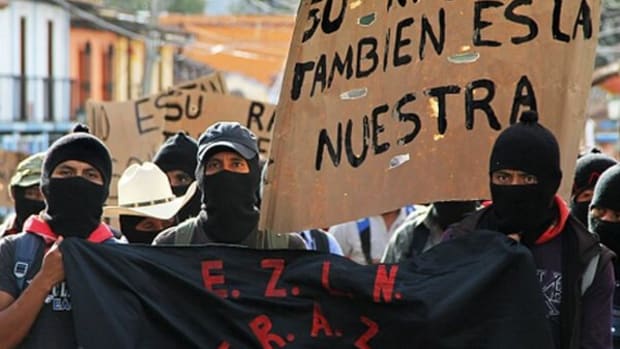 Zapatistas Protest