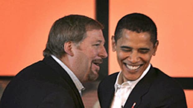 Rick Warren and Barack Obama