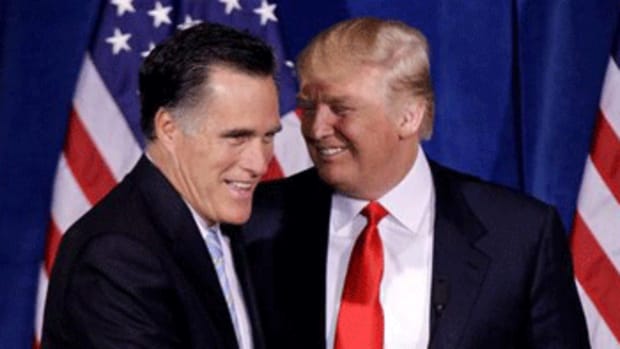 romney and trump
