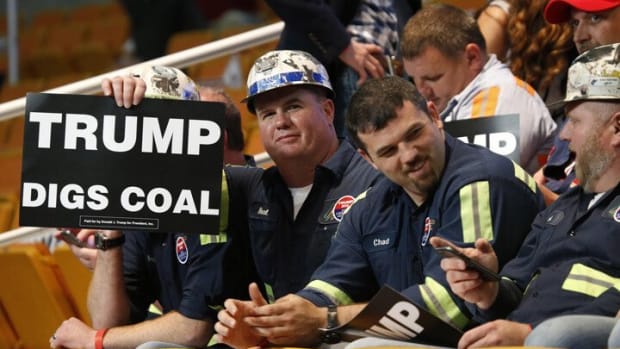 Trump Digs Coal