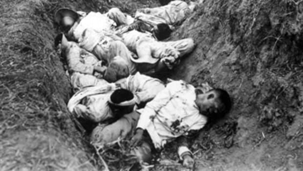 Filipino casulaties in the Philippine-American War.