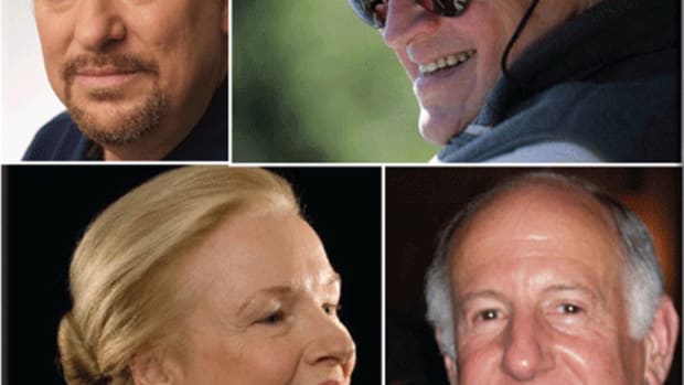 From upper left: Rick Warren, Dick Cheney, Chief Justice Ronald George, and Mary Ann Glendon.