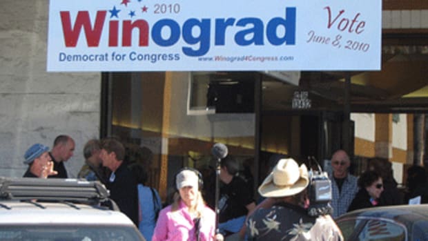 Winograd For Congress Headquarters (Photo by Linda Milazzo)