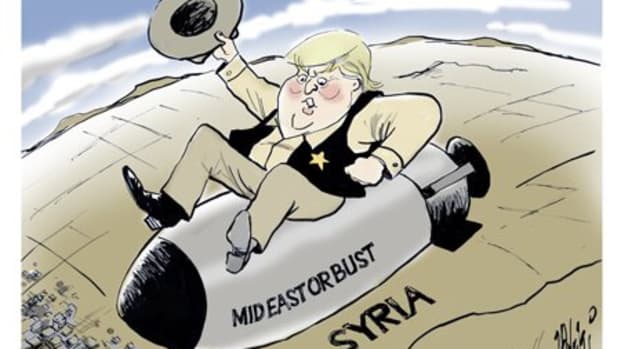 Trump Bombs Syria