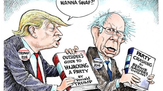 Trump Sanders Debate
