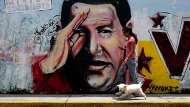 Hugo Chavez Mural