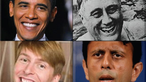 Obama, Roosevelt, Jindal, "Purcell"