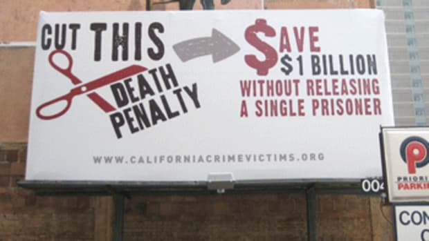 death penalty billboard