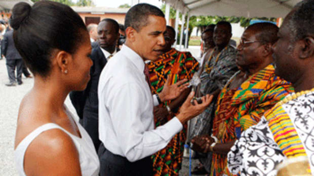 obamas in africa