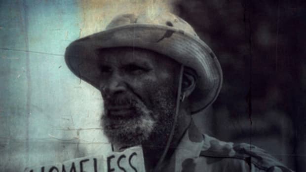 homeless veteran