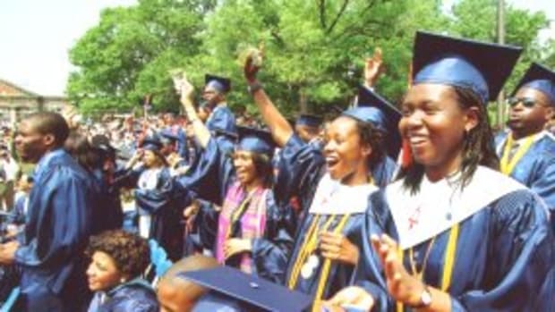 Howard University graduation
