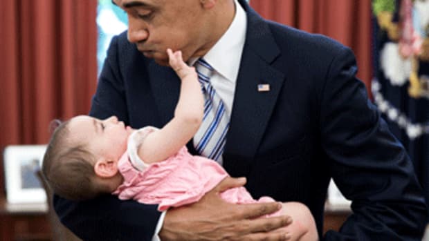 obama with child