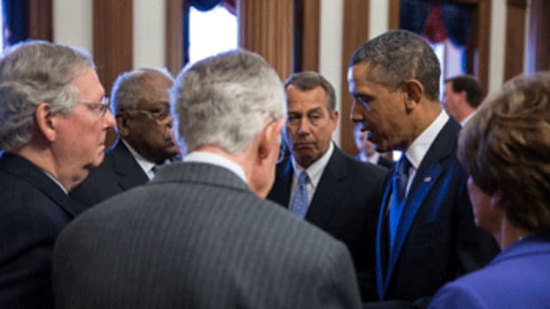 obama meets  congressional leaders