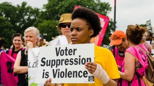 voter suppression is violence 720