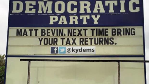 Matt Bevin Taxes