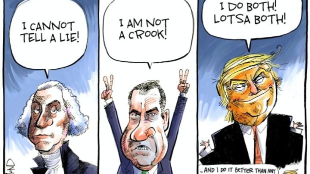 President Donald Trump Lies