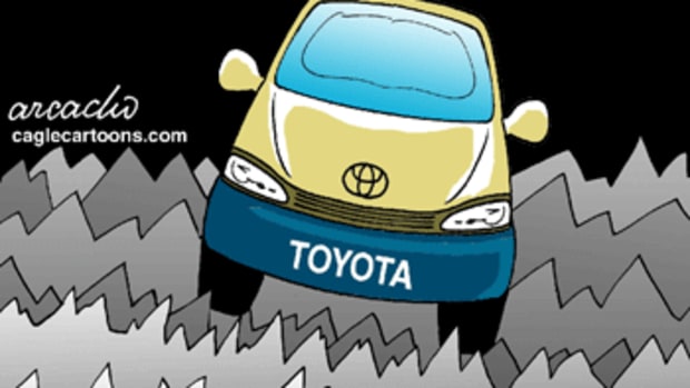 Toyota rough seas