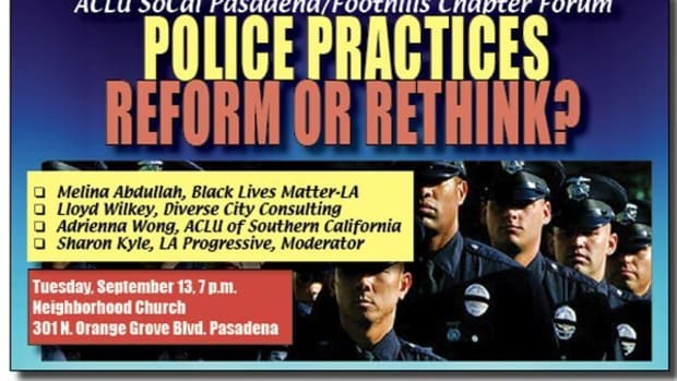 Police Practices Reform or Rethink