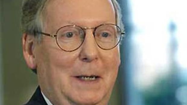 Senator Mitch McConnell: "Our first priority is to make Obama a one-term president."