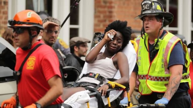 BESTPIX Violent Clashes Erupt at "Unite The Right" Rally In Charlottesville