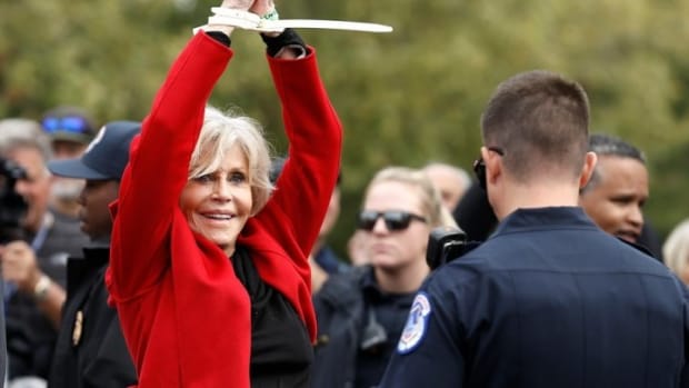 Jane Fonda Arrested