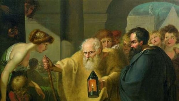 Image Source: Diogenes Searching for an Honest Man, attributed to J. H. W. Tischbein (c. 1780)