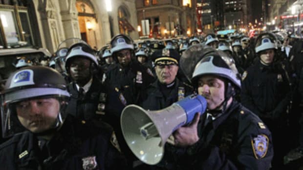 occupy police