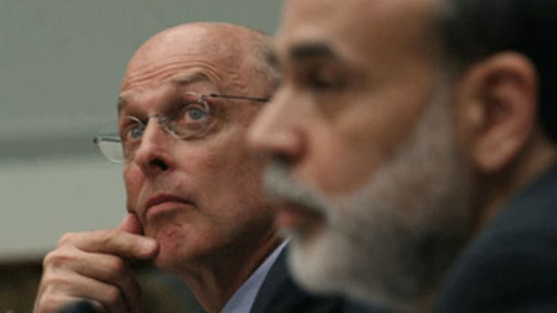Henry Paulson and Ben Bernanke,