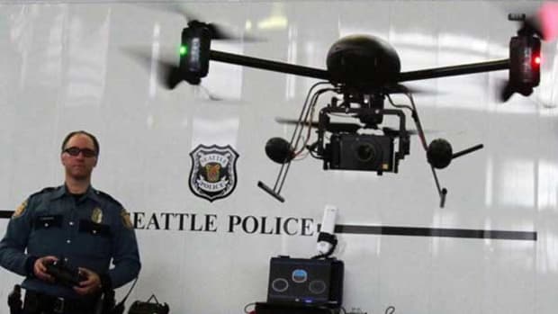Ground Police Drones