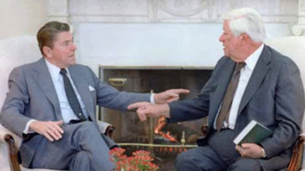 Ronald Reagan and Tip O'Neill