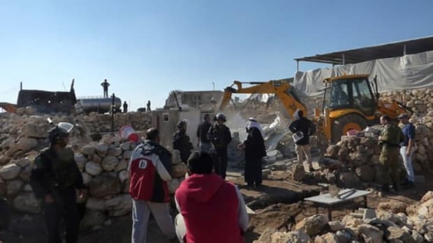 palestinian homes demolished