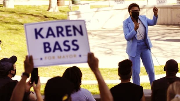 Help Karen Bass Find the Way