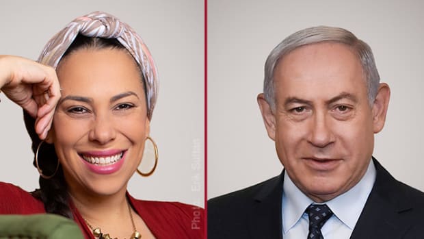 Yael Eckstein and Bibi Netanyahu