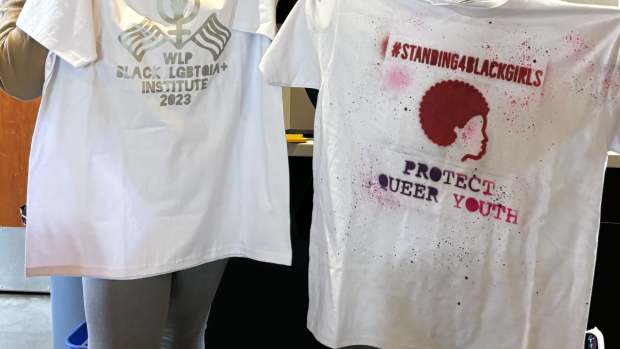 Black LGBTQIA institute t-shirts