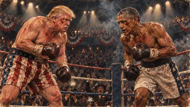 trump fights obama
