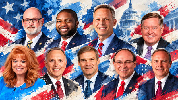 Patriotic Political Portrait Collage