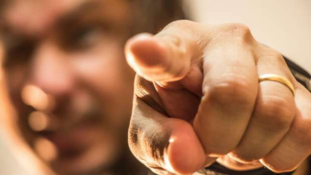 pointing at ourselves