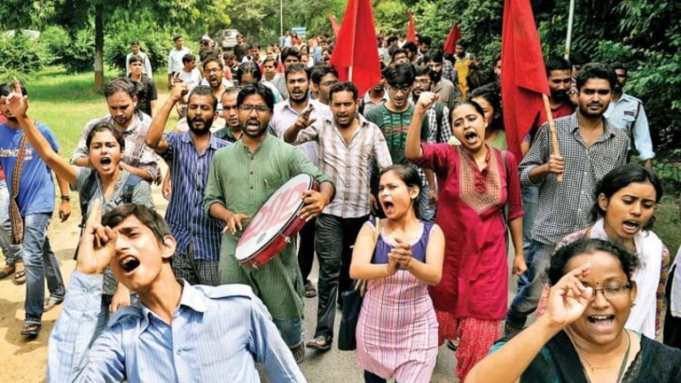 Not an Inch: Indian Students Stand Against the Far-Right