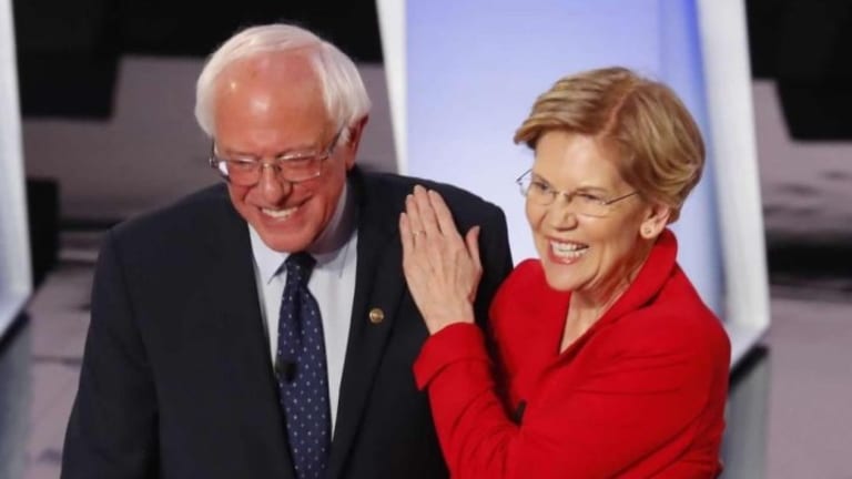 Corporate Dems Fomenting Sanders-Warren Clash