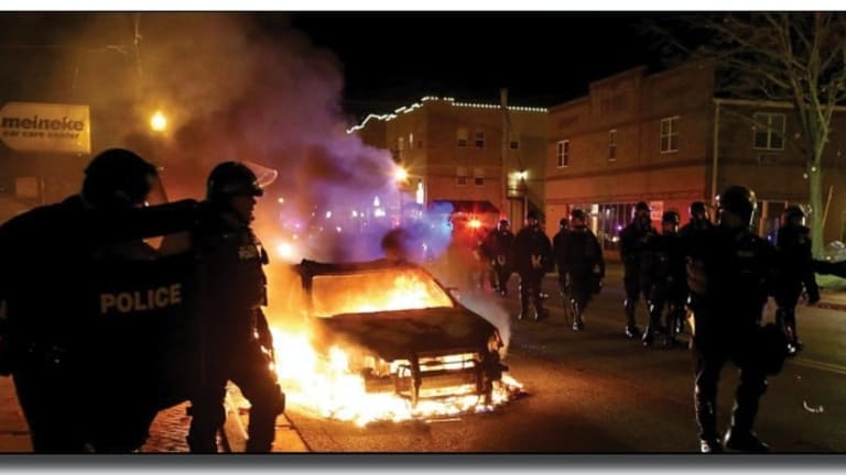 Violent Protest Reflects Violent System